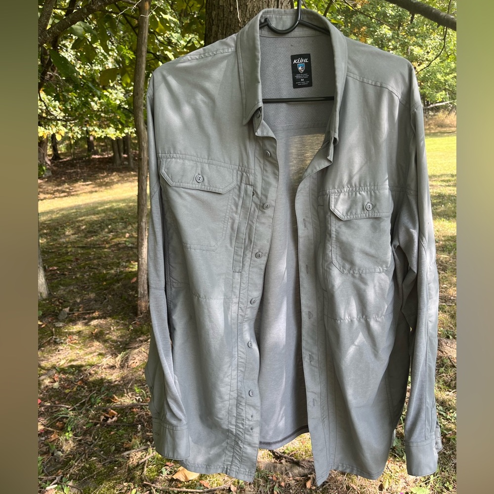 Kuhl breathable men’s long sleeve button down